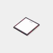 Plaid Elegant Post-It Notes Klebezettel (angewinkelt)