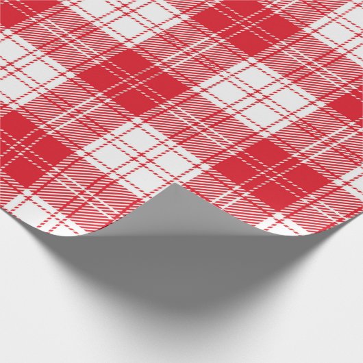 Plaid Geschenkpapier (Ecke)