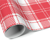 Plaid Geschenkpapier (Rolleneckpunkt)