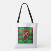 Plaid Holiday Treasure Holder Tasche (Rückseite)