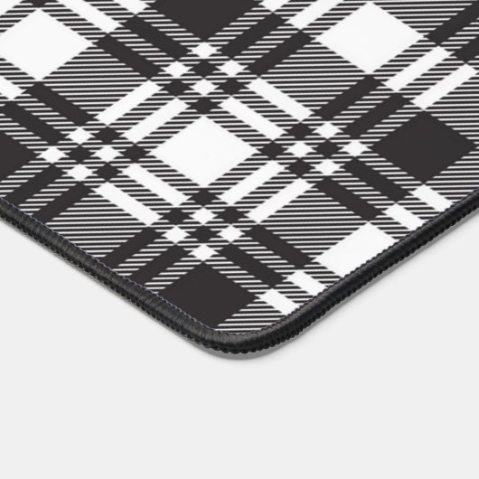 Plaid Pattern | Check Design Schreibtischunterlage (Ecke)