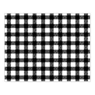 Plaid pattern Christmas Gummistempel