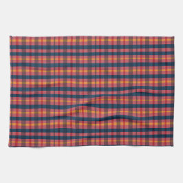 Plaid Pattern Kitchen Towel Geschirrtuch