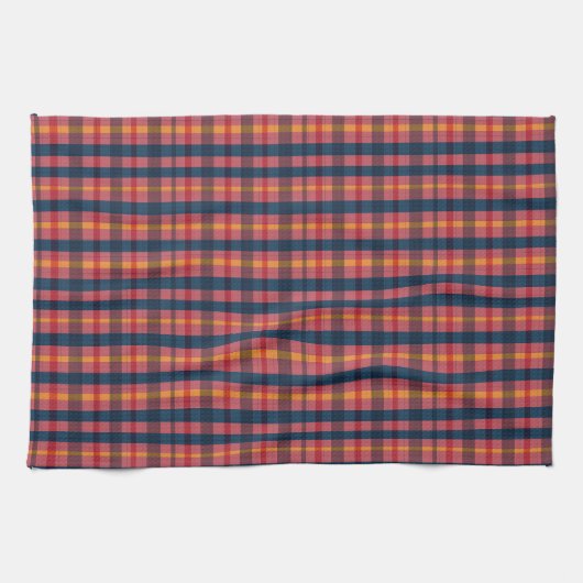 Plaid Pattern Kitchen Towel Geschirrtuch (Horizontal)