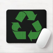 plaid recycle mousepad (Mit Mouse)