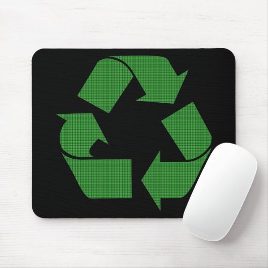 plaid recycle mousepad (Mit Mouse)