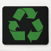 plaid recycle mousepad (Vorne)