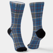 Plaid Rustic Checkered Thompson Tartan Socken (Gewinkelt)