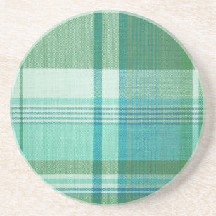 Plaid Sandstone Coaster Sandstein Untersetzer