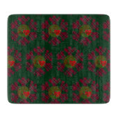Plaid Snowflake Cutting Boards Schneidebrett (Vorderseite)