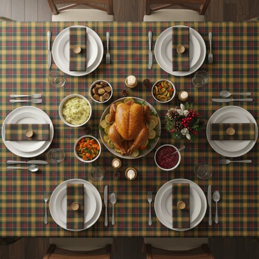plaid tablecloth tischdecke
