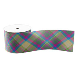 Plaid With Pattern Ribbon Ripsband