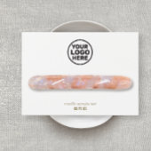 Plain Add Customize Logo Hairclip Barrette Display