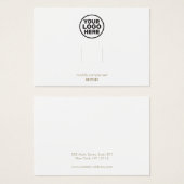 Plain Add Customize Logo Hairclip Barrette Display (Vorne & Hinten)