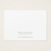 Plain Add Customize Logo Hairclip Barrette Display (Rückseite)