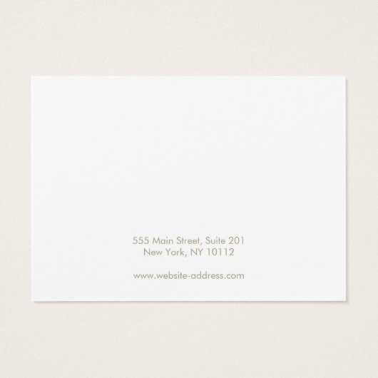 Plain Add Customize Logo Hairclip Barrette Display (Rückseite)