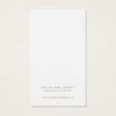 Plain Add Logo Hair Clip Accessory Display (Rückseite)