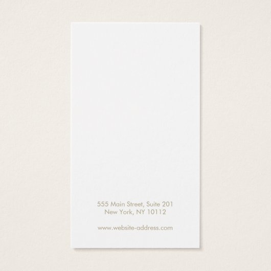 Plain Add Logo Hair Clip Accessory  Display (Rückseite)