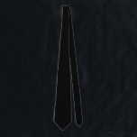 Plain Black Krawatte<br><div class="desc">All black neck tie,  simply a must have.</div>