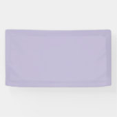 Plain dusty lavender solid color banner (Horizontal)