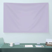 Plain dusty lavender solid color banner (Messe)