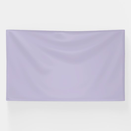 Plain dusty lavender solid color banner (Horizontal)