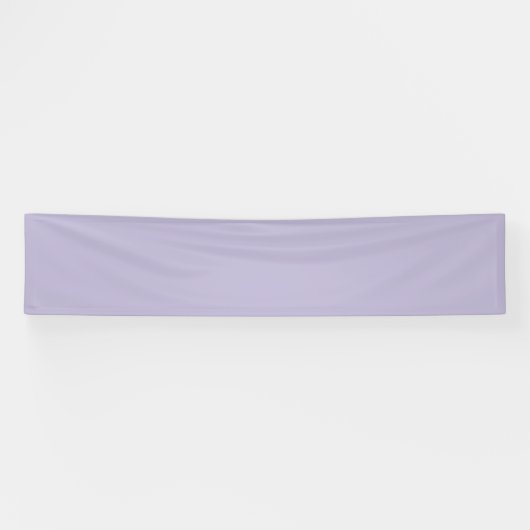 Plain dusty lavender solid color banner (Horizontal)