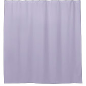 Plain dusty lavender solid color duschvorhang (Vorderseite)