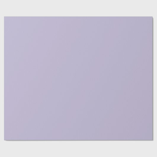 Plain dusty lavender solid color geschenkpapier (Flach)