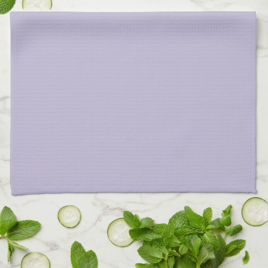 Plain dusty lavender solid color geschirrtuch (Gefaltet)