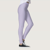 Plain dusty lavender solid color leggings (Rechts)
