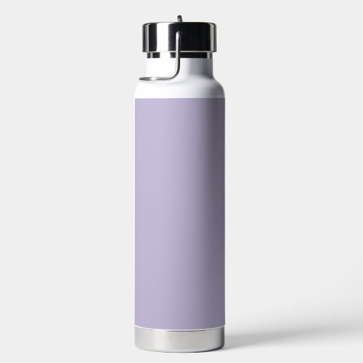 Plain dusty lavender solid color trinkflasche (rechts)