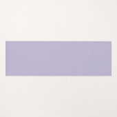 Plain dusty lavender solid color yogamatte (Vorderseite (Horizontal))