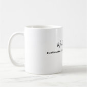 Plain Elegant White Professional Modern Kaffeetasse (Links)