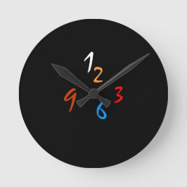 Plain Original Fun >Minimalist wall Clock Runde Wanduhr