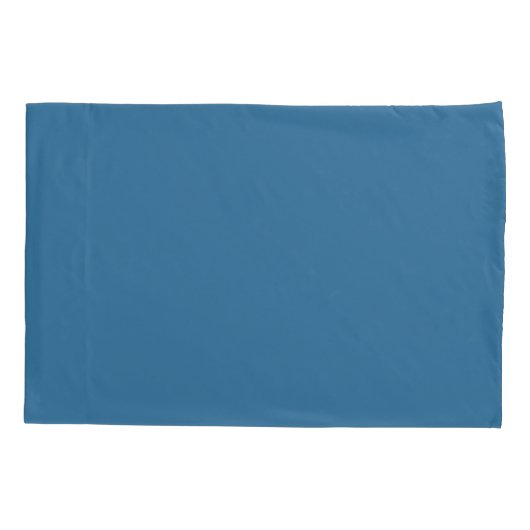 Plain Royal Blue Pillowcases  Kissenbezug (Rückseite-Links)