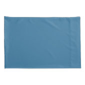 Plain Royal Blue Pillowcases  Kissenbezug (Rückseite-Rechts)