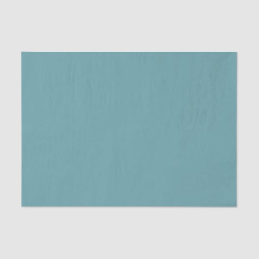 Plain Teal Background Seidenpapier (Vorderseite)