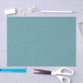 Plain Teal Background Seidenpapier (Handwerk)