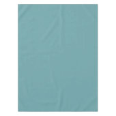 Plain Teal Background Tischdecke (Vorderseite)