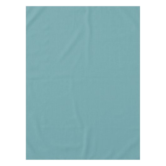 Plain Teal Background Tischdecke (Vorderseite)