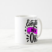 Plain Text Kaffeetasse (VorderseiteRechts)