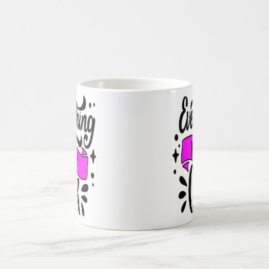 Plain Text Kaffeetasse (Mittel)