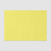 Plain Yellow in a Light Tone Seidenpapier (Vorderseite)