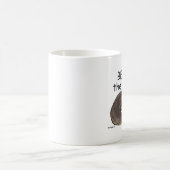 PlainBadger_black Kaffeetasse (Mittel)