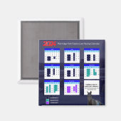 Plainridge Park Race Season Magnet (Vorderseite/Rückseite)