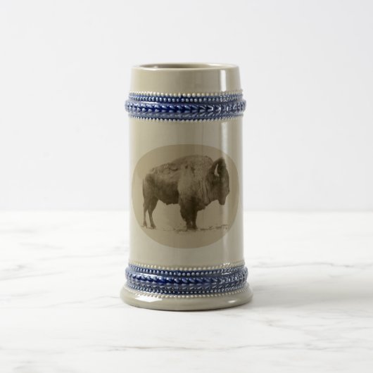 Plains Bison Bierglas (Mittel)
