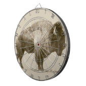 Plains Bison Dartscheibe (Vorderseite rechts)