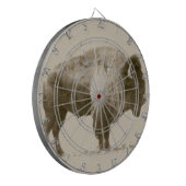 Plains Bison Dartscheibe (Vorderseite Links)