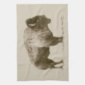 Plains Bison Handtuch (Vertikal)
